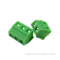 3.5MM pitch screw type PCB terminal block 2P3P can be spliced